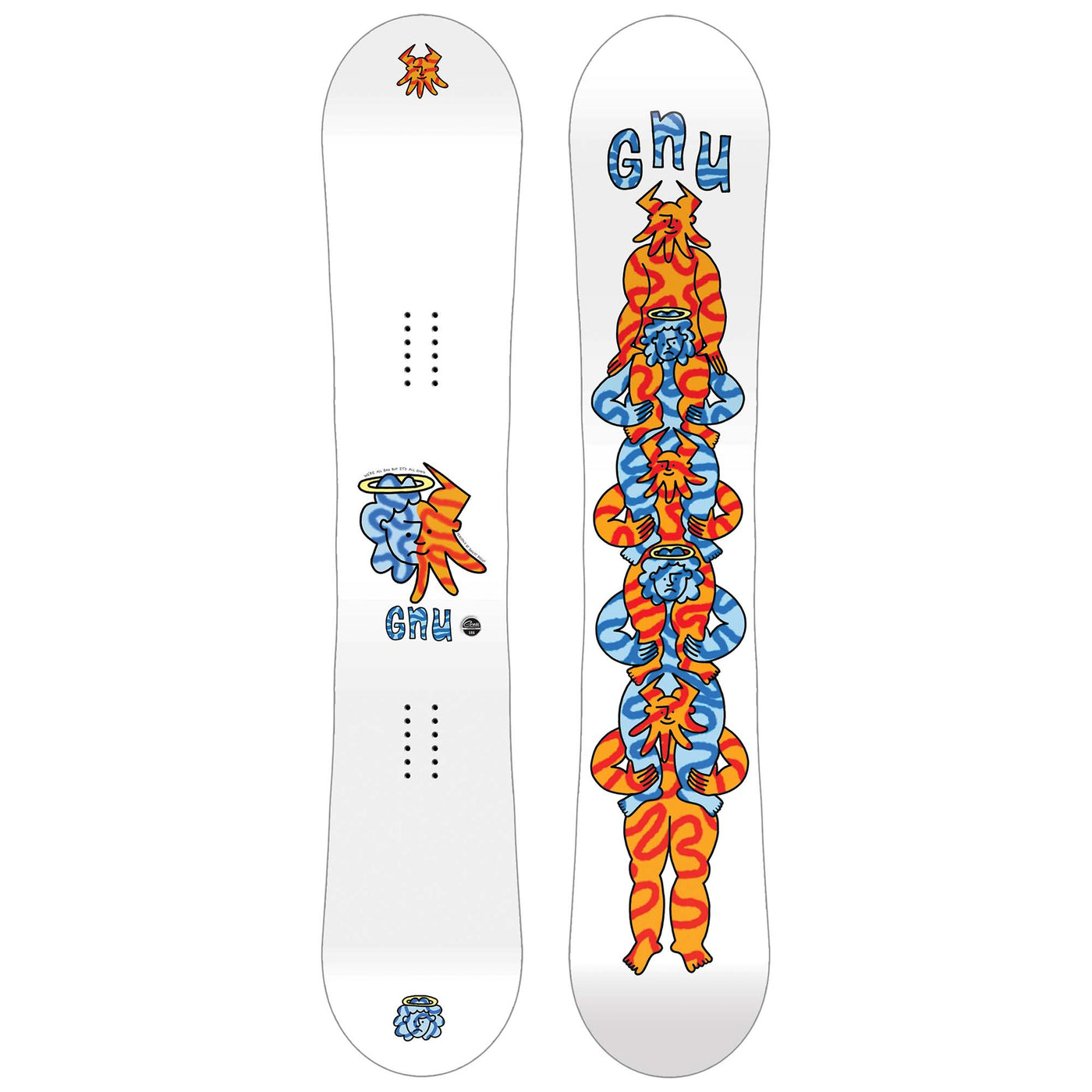 GNU Men's Head Space Snowboard 2024 ASSORTED