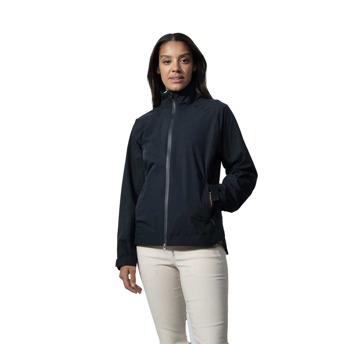 Daily Sports Women's Flaine Rain Jacket 2024 BLACK