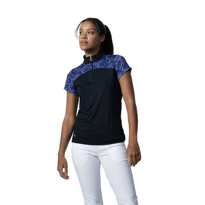 Daily Sports Women's Andria Cap Sleeve Polo 2024 NAVY