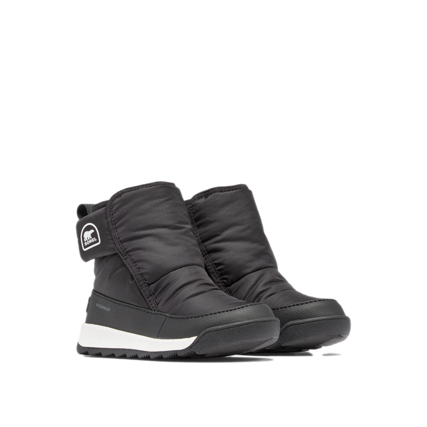 Sorel Toddler's Whitney II Plus Waterproof Booties 2025 010 BLACK/SEA SALT