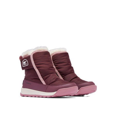 Sorel Toddler's Whitney II Plus Waterproof Booties 2025 543 Epic Plum Dazed Mauve