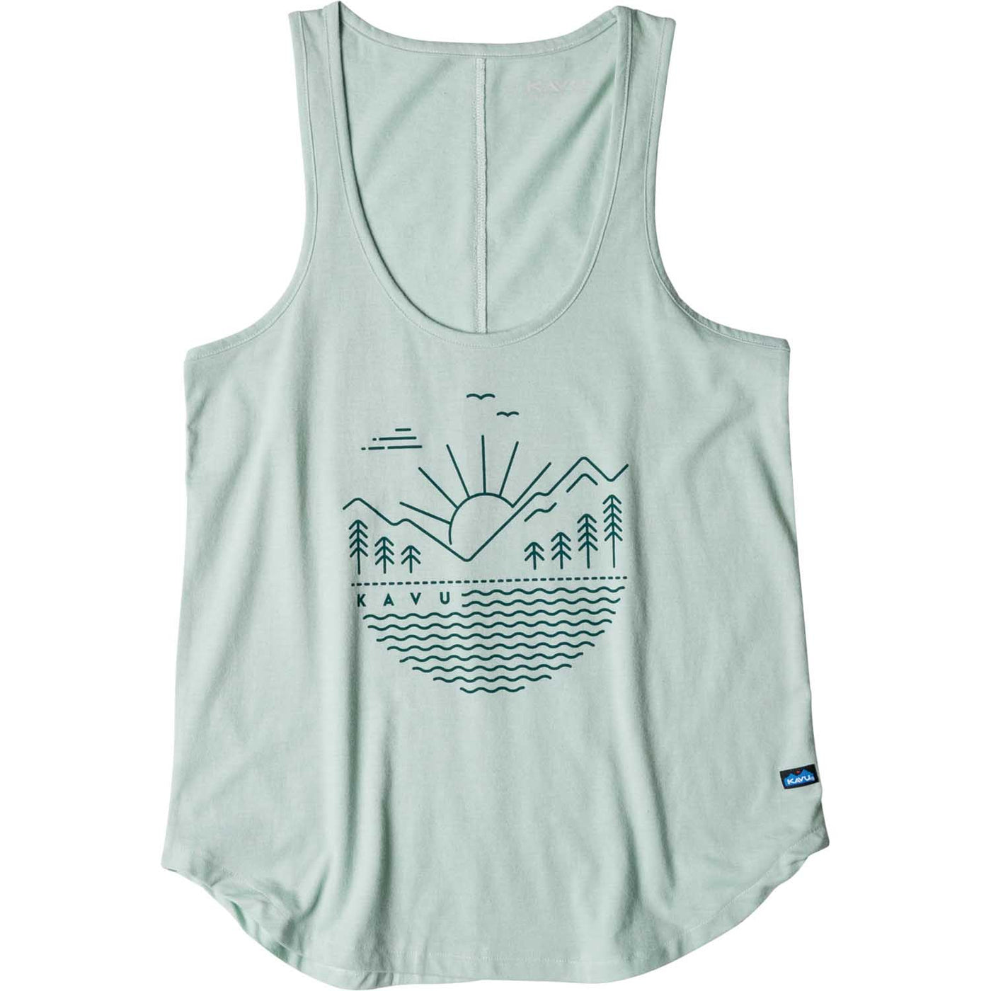 Kavu Women's Don’t Sweat It Tank 2024 COOL AQUA