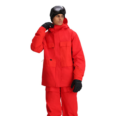 OBERMEYER M'S OBERREUTE JACKET HIGH-RISK RED