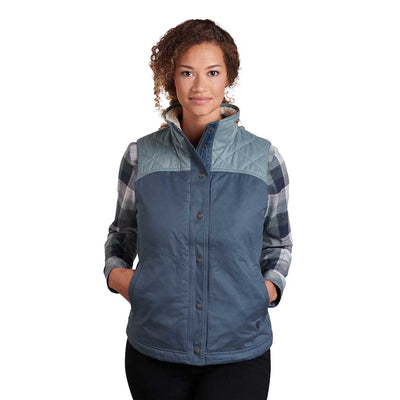 KUHL Women's Celeste Lined Vest 2024 DUSTY BLUE