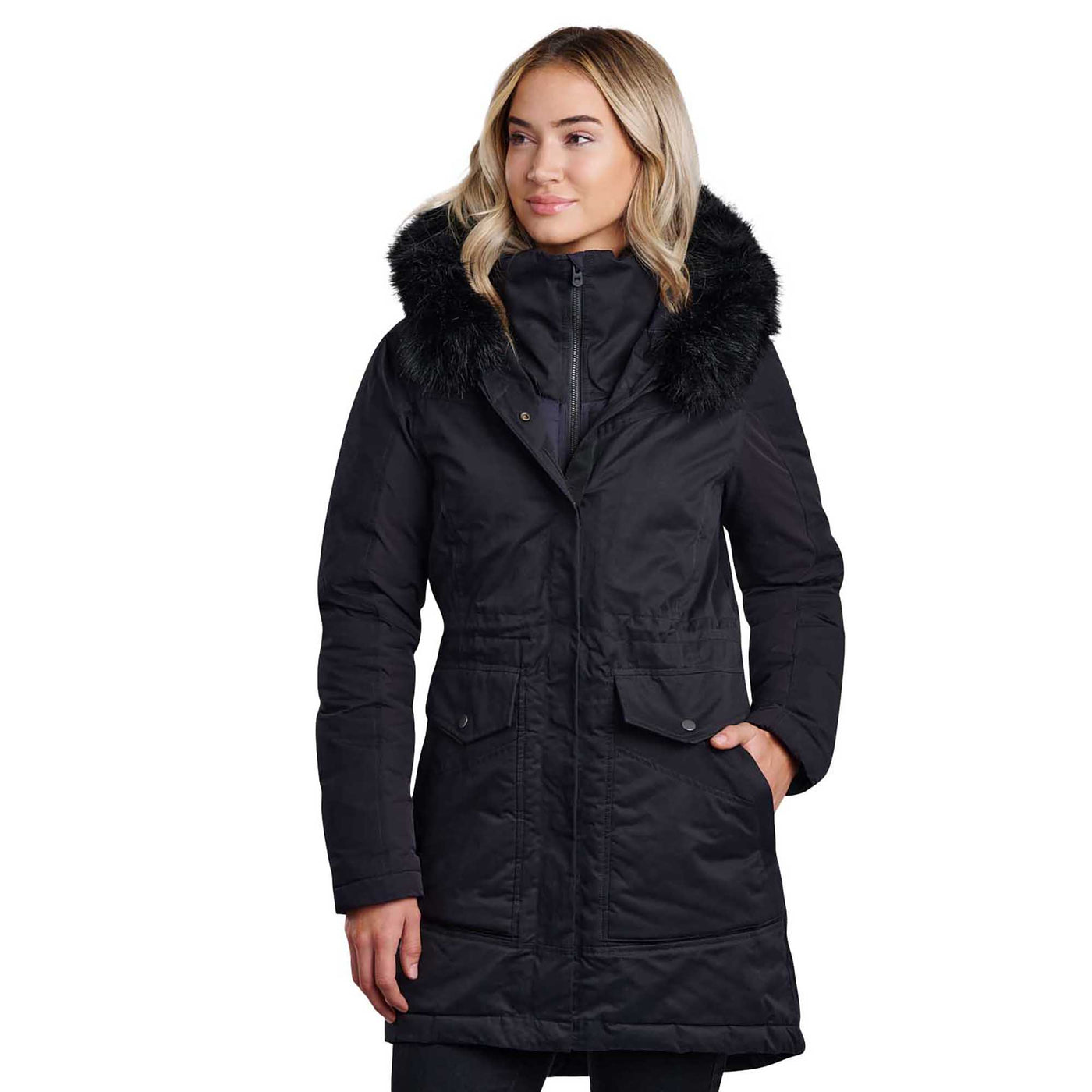 KUHL Women's Ukon Down Parka 2024 BLACKOUT