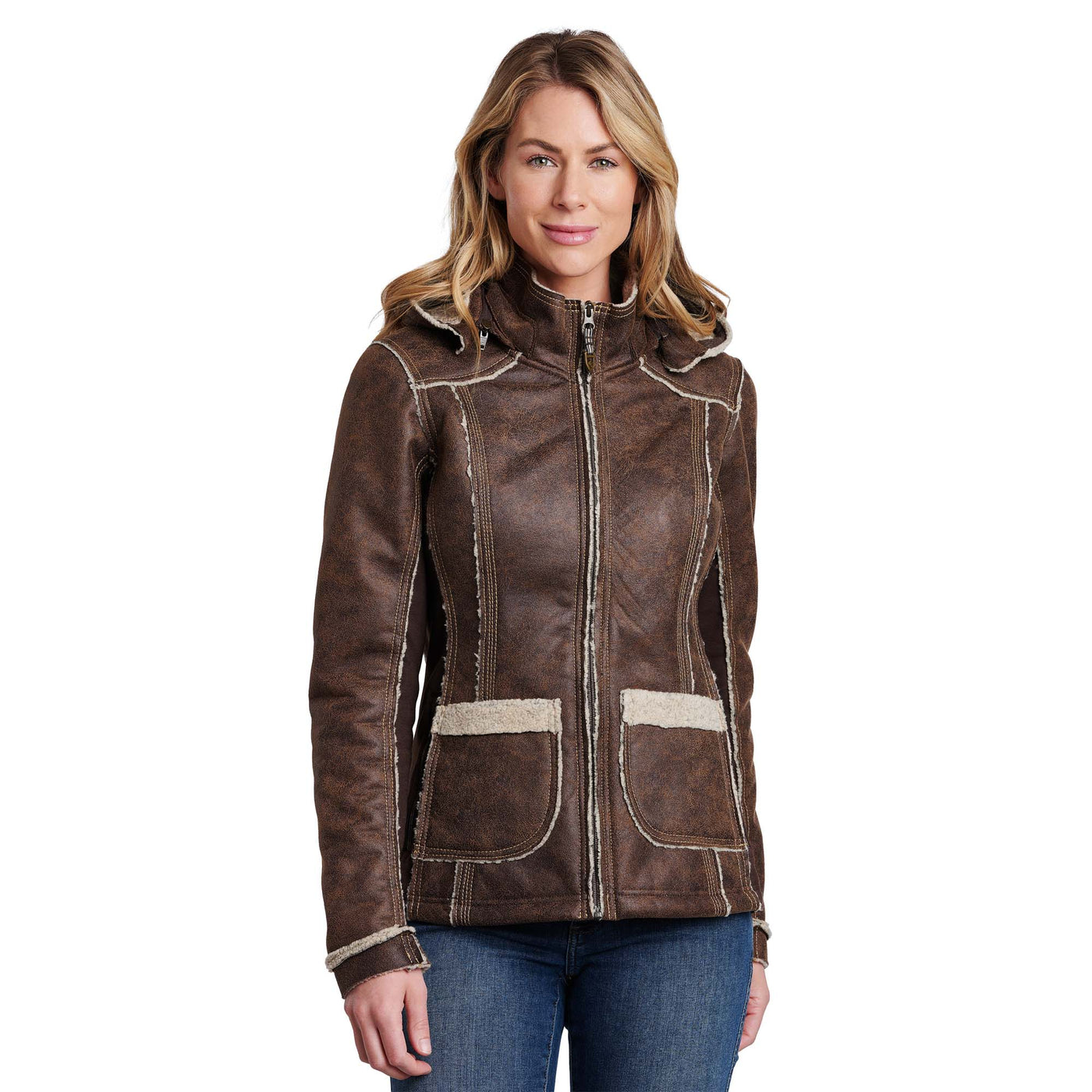 KUHL W'S DANI SHERPA JACKET OAK OAK