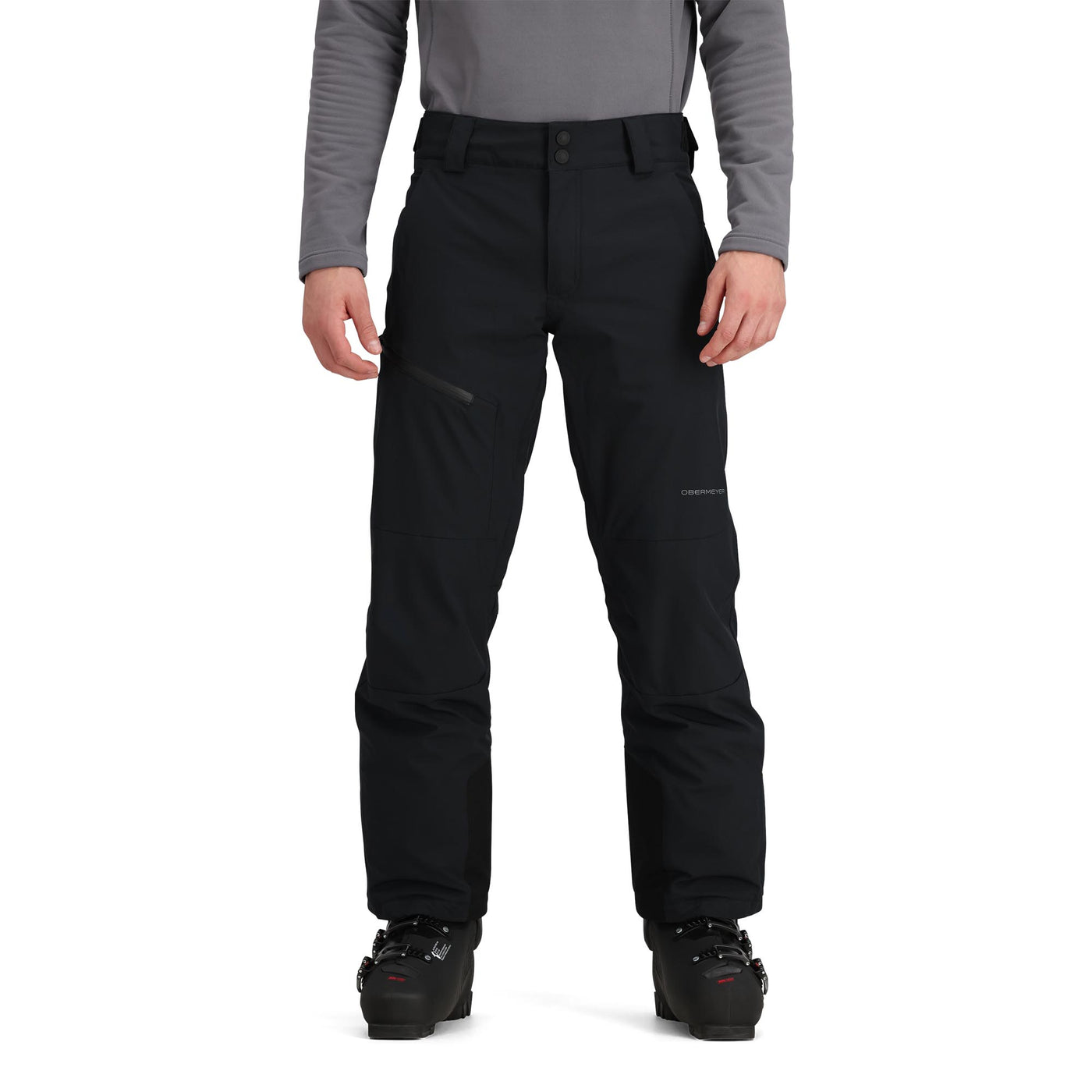 Obermeyer Men's Short Force Snow Pants 2025 BLACK