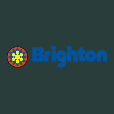 Brighton Adult Crewneck Full Color Chest and Back Logo Forest 