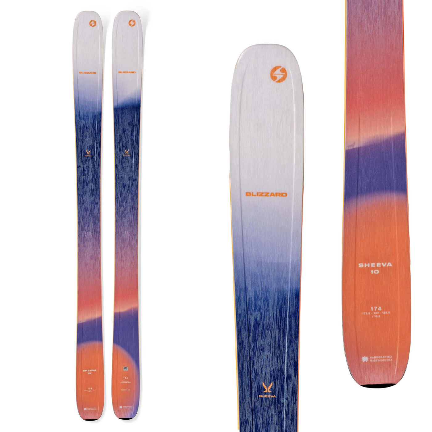 Blizzard Women's Sheeva 10 Skis 2025 ASSORTED