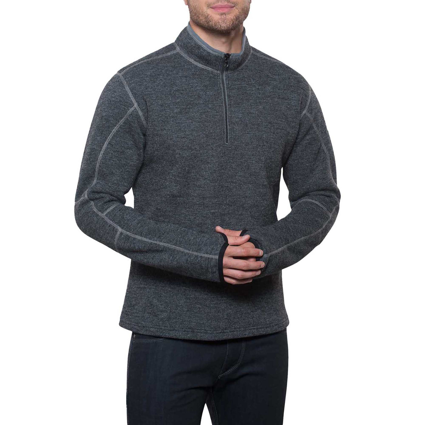 KUHL Men's Thor 1/4 Zip 2024 GRAPHITE