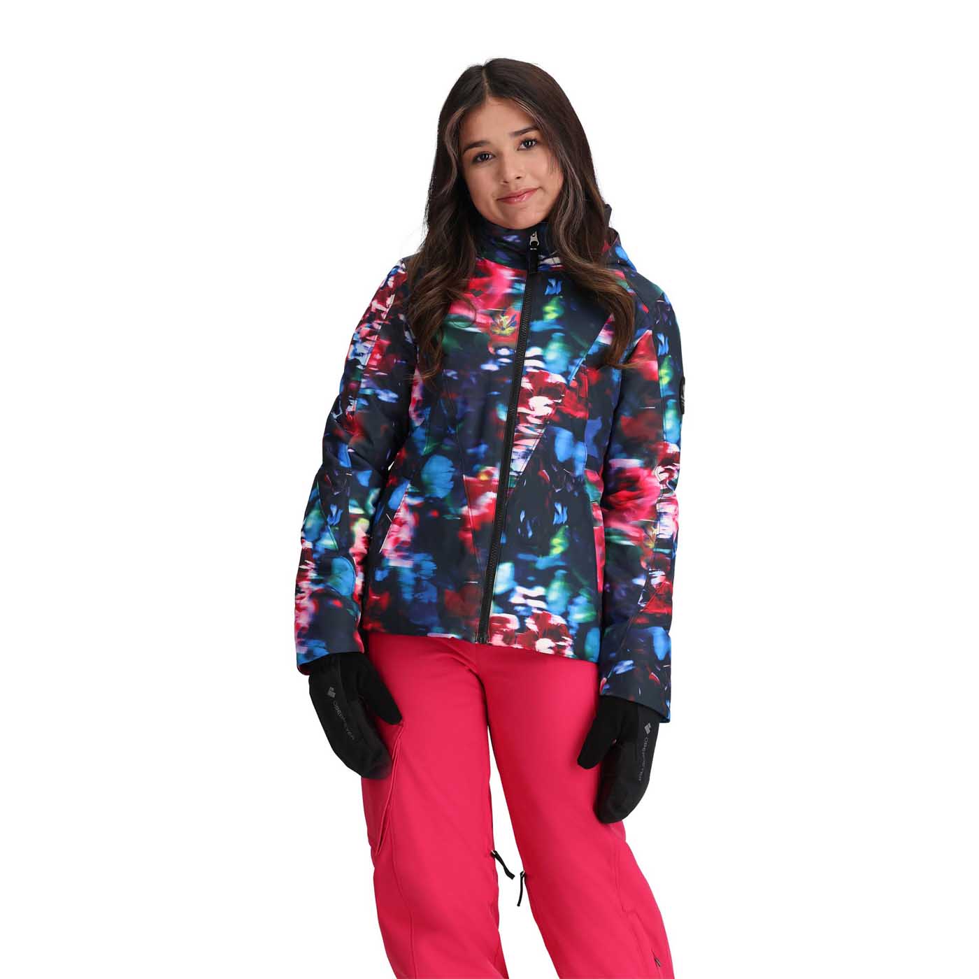 Obermeyer Rylee Junior's Print Snow Jacket 2025 24116 Bloominescence