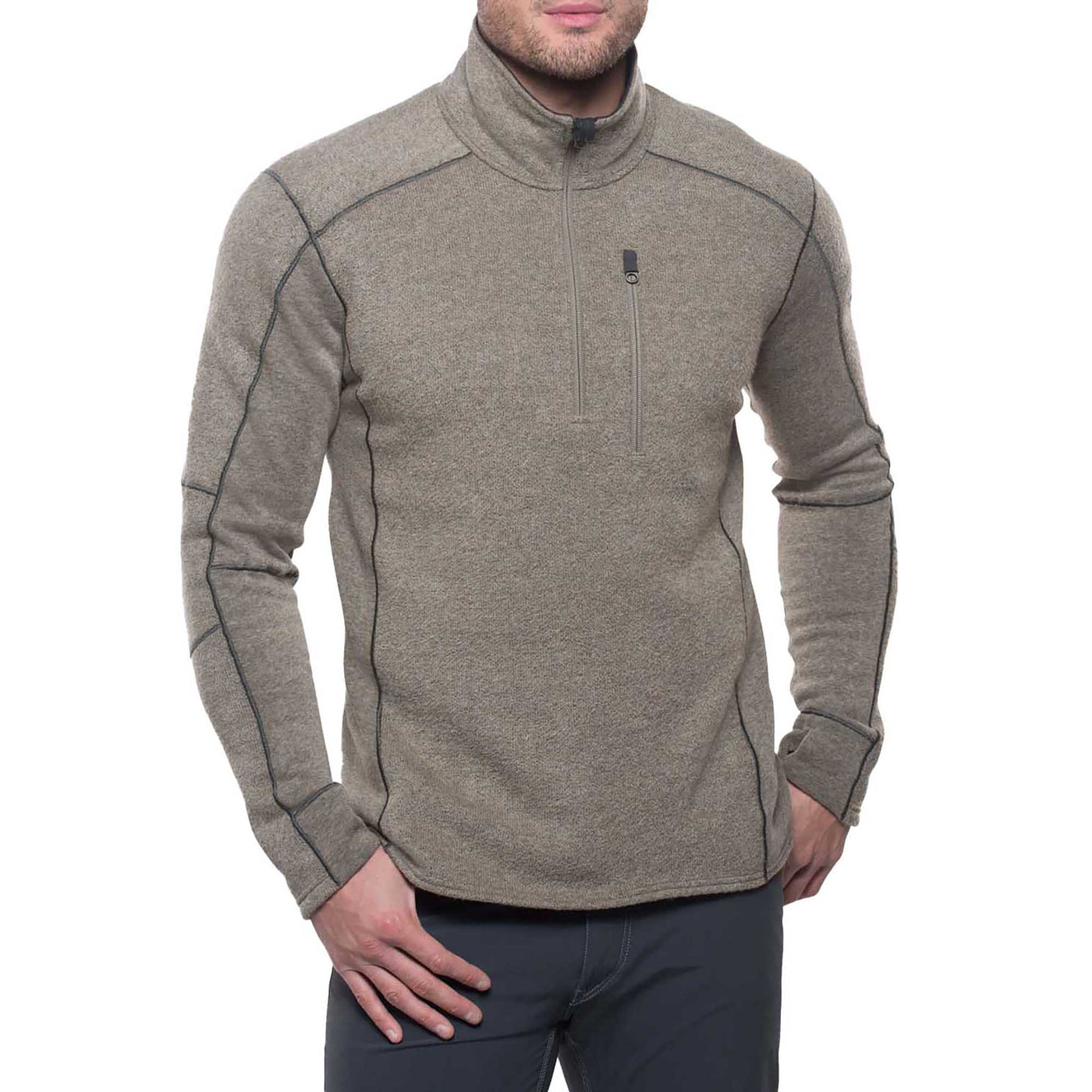 KUHL Men's Interceptr™ 1/4 Zip 2025 OATMEAL