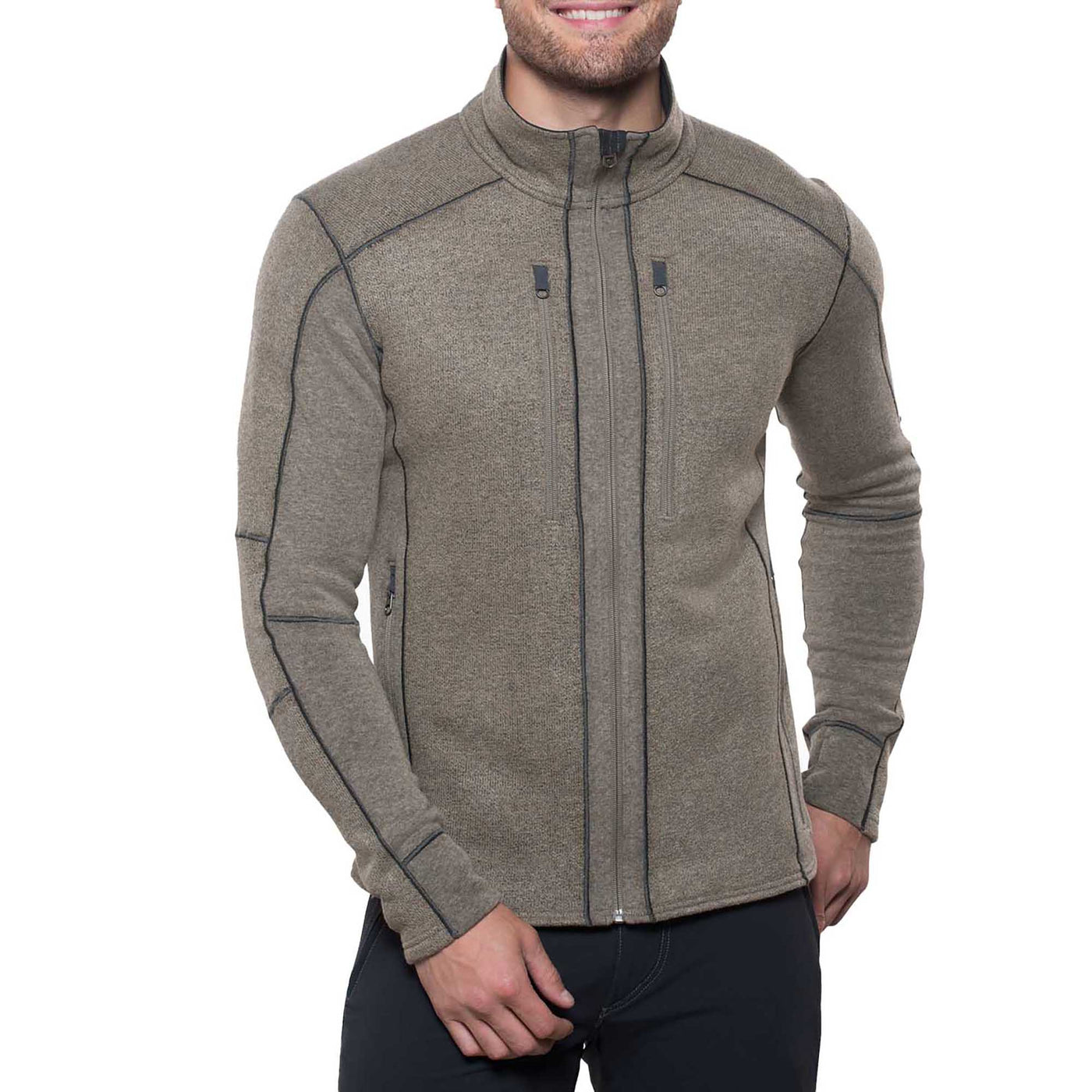 KUHL Men's Interceptr™ Full Zip 2025 OATMEAL