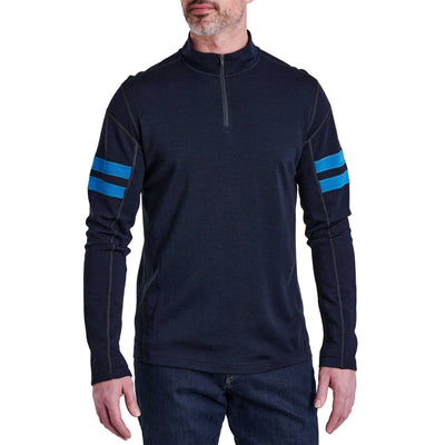 KUHL M'S LIGHT KUHL TEAM 1/4 ZIP MIDNIGHT