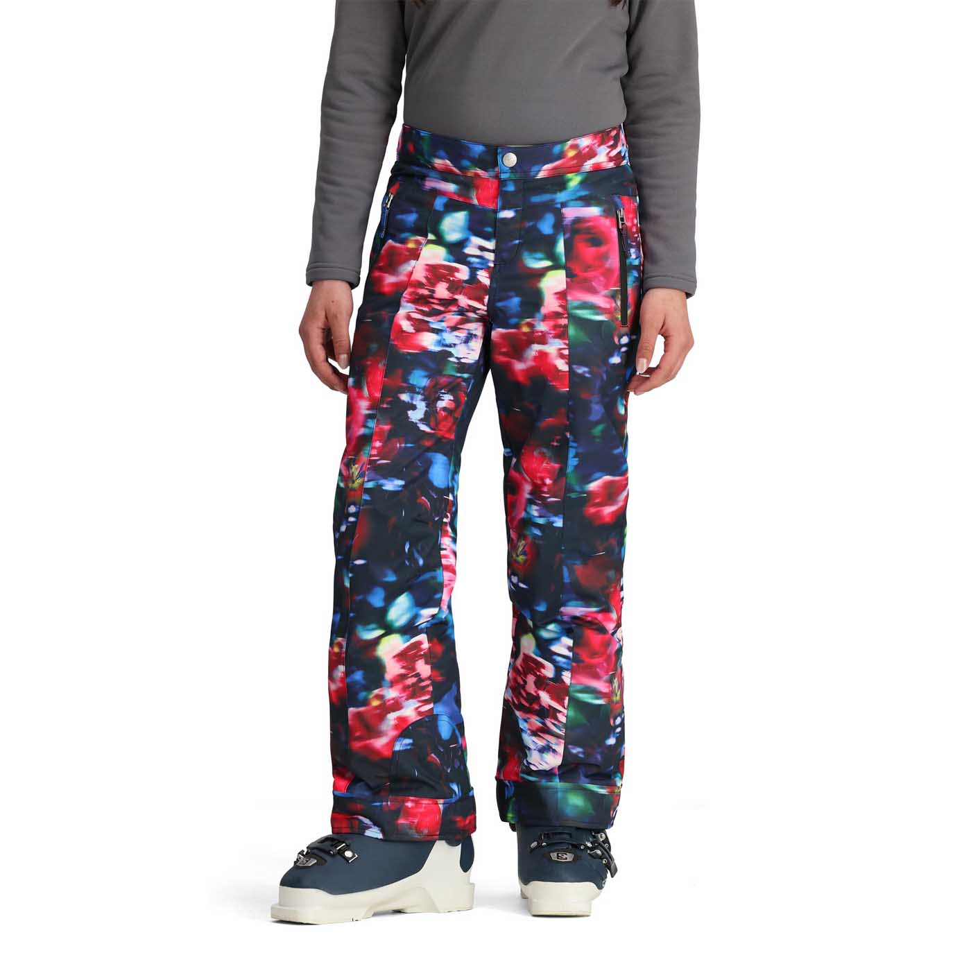 Obermeyer Junior's Brooke Print Snow Pants 2025 24116 Bloominescence