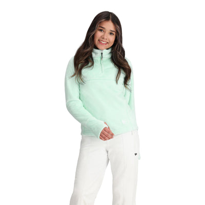 Obermeyer Junior's Furry Fleece Top 2025 24079 Winter Mint