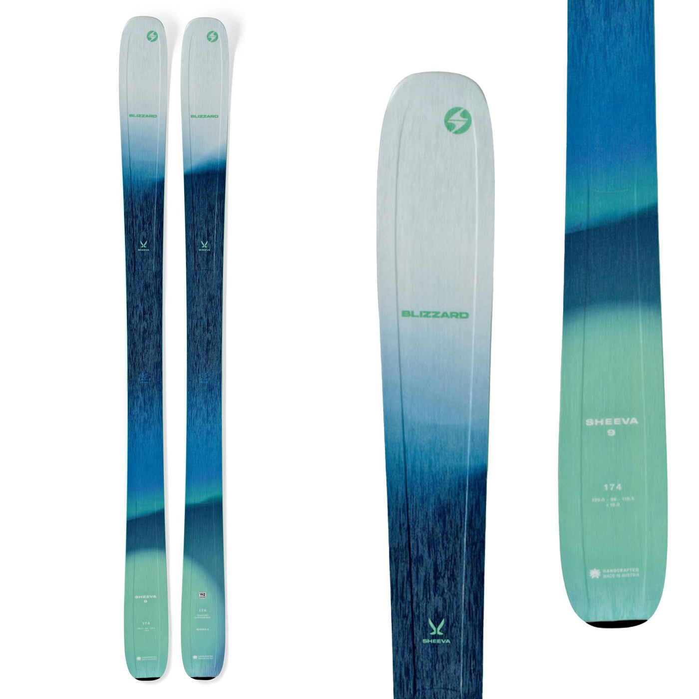 Blizzard Women's Sheeva 9 Skis 2025 ASSORTED