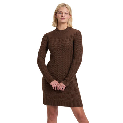 KUHL Women's Gia Sweater Dress 2025 MOCHA