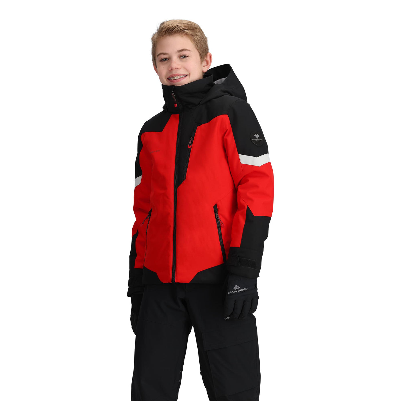 Obermeyer Junior's Fleet Snow Jacket 2025 MOONSTONE