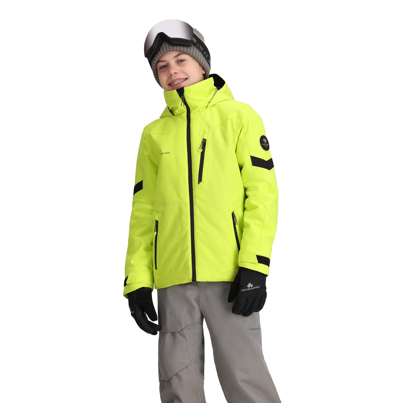 Obermeyer Junior's Fleet Snow Jacket 2025 SPARK