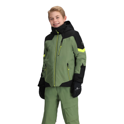 Obermeyer Junior's Fleet Snow Jacket 2025 24093 Ski Thyme