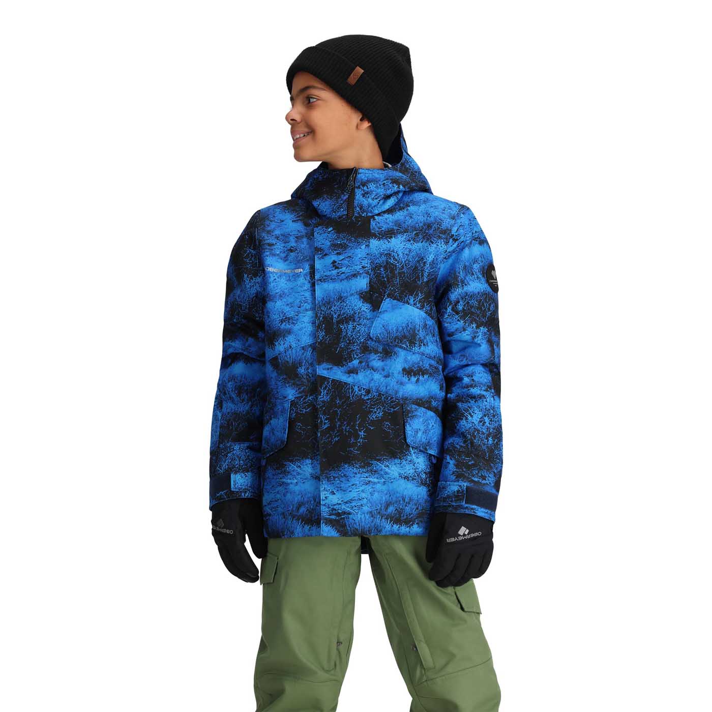 Obermeyer Junior's Gage Snow Jacket 2025 24167 Night Vision