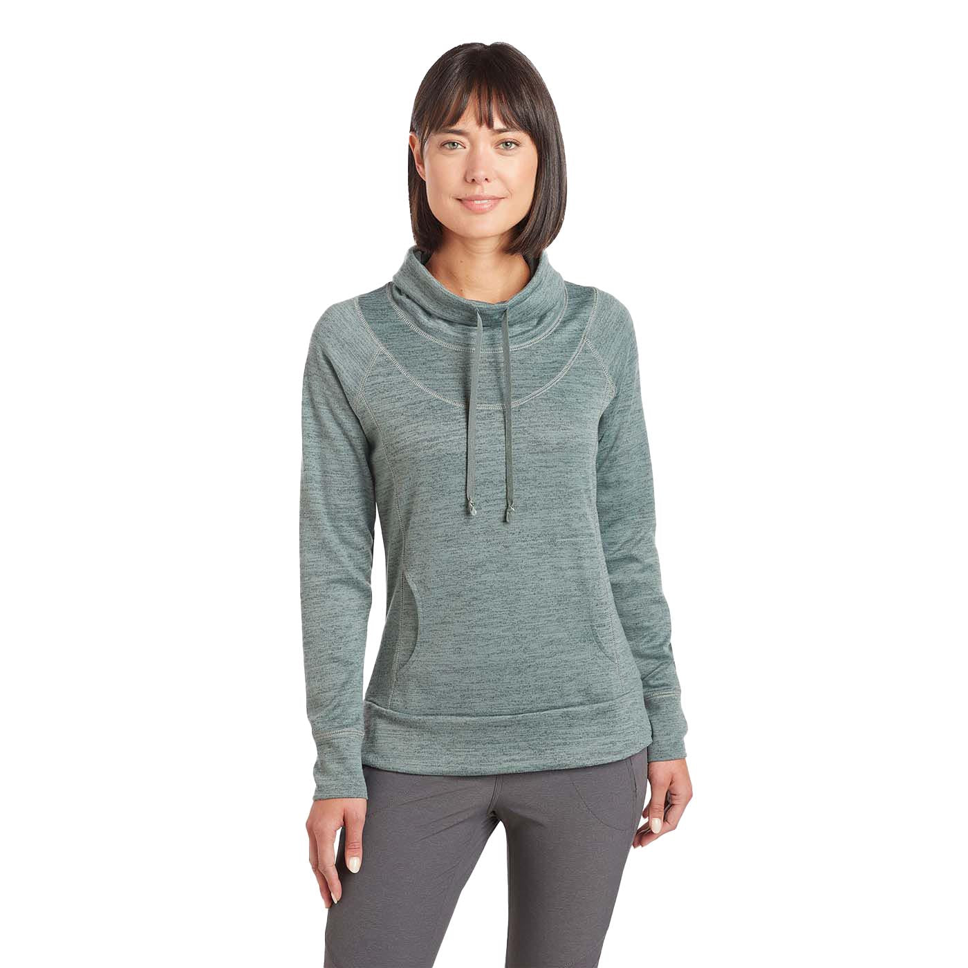 KUHL Women's Lea  Pullover 2025 PEWTER GREEN