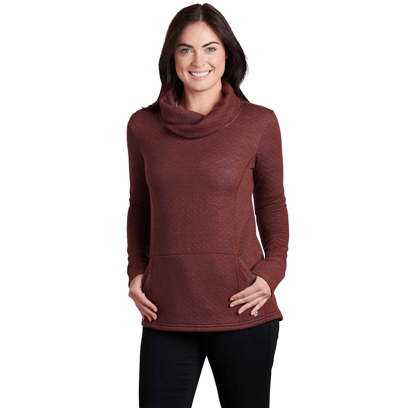 KUHL Women's Athena Pullover 2025 BORDEAUX