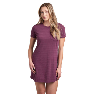 KUHL Women's Willa T-Shirt Dress 2024 WINE