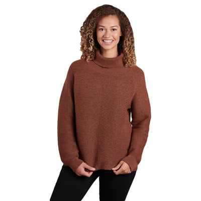 KUHL Women's Solace Sweater 2025 COPPER