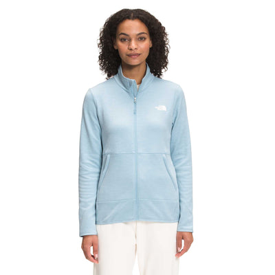 The North Face Women's Canyonlands Full-Zip 2024 BETA BLUE HEATHER