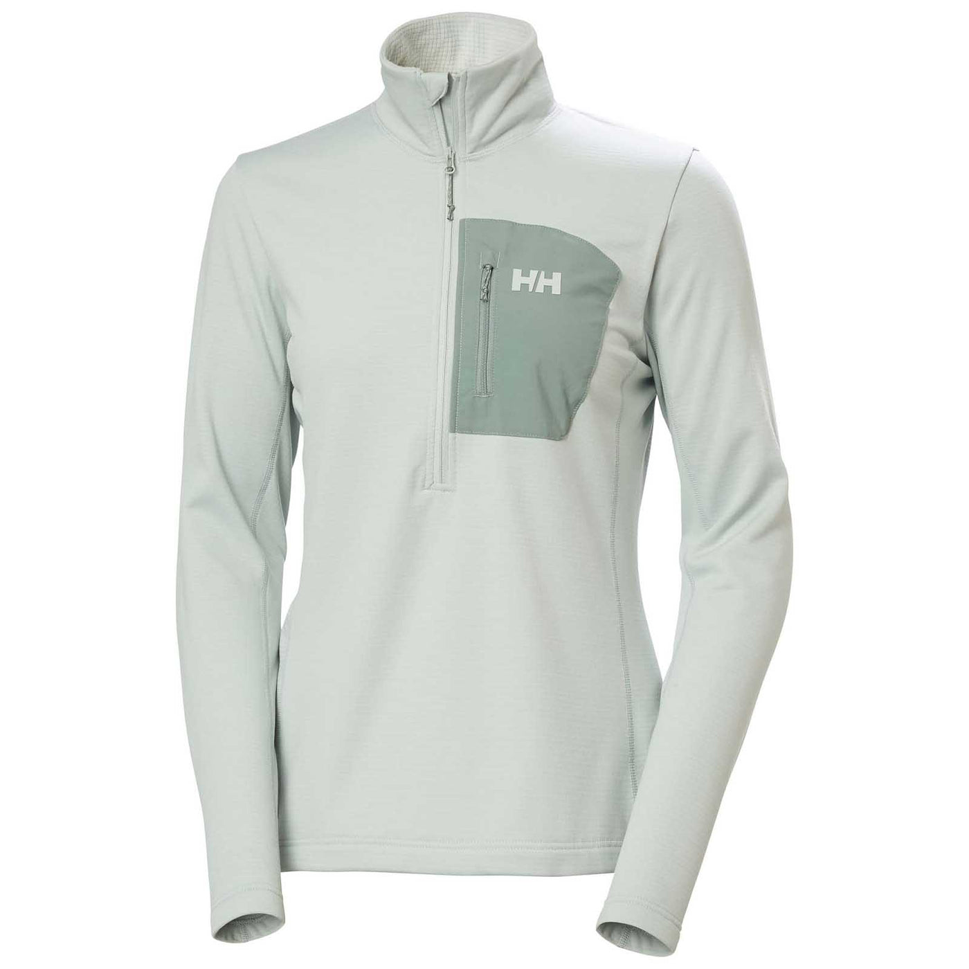 HELLY HANSEN W'S VERSALITE 1/2 ZIP FLEECE GREEN MIST