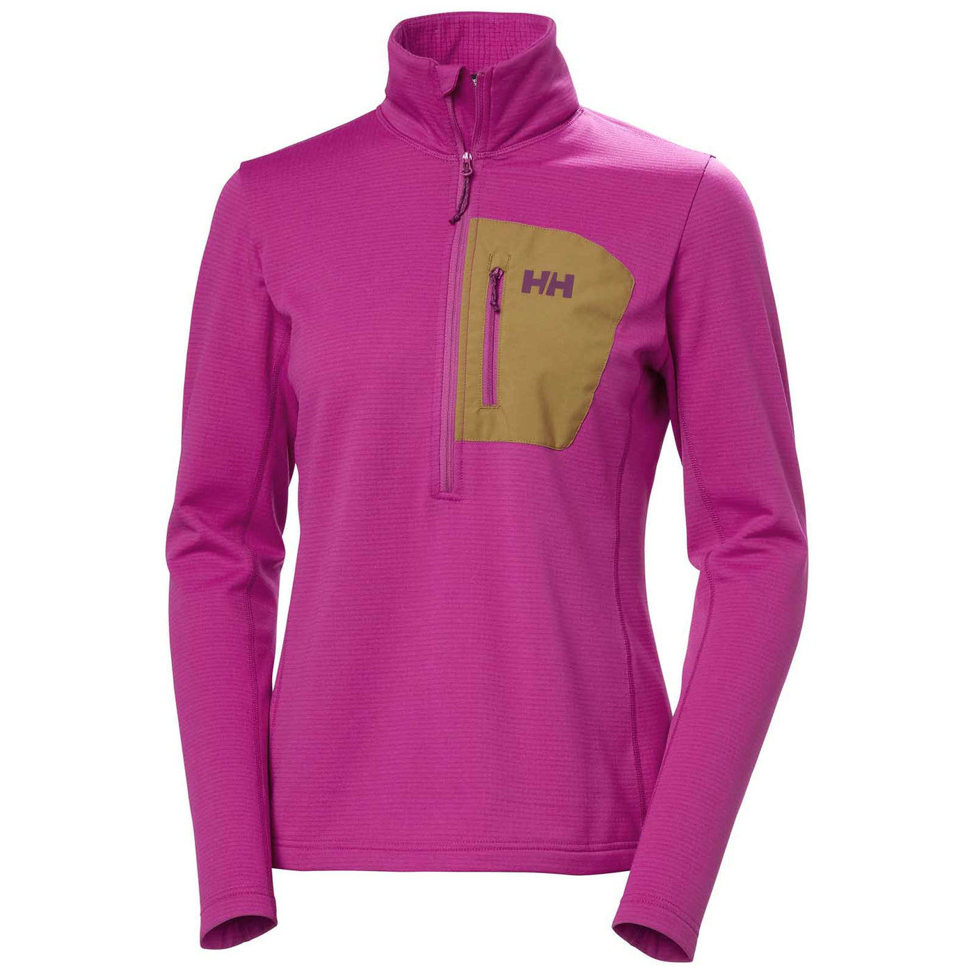 HELLY HANSEN W'S VERSALITE 1/2 ZIP FLEECE MAGENTA 2.0