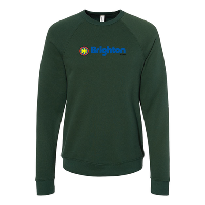 Brighton Adult Crewneck Full Color Chest Logo Forest 