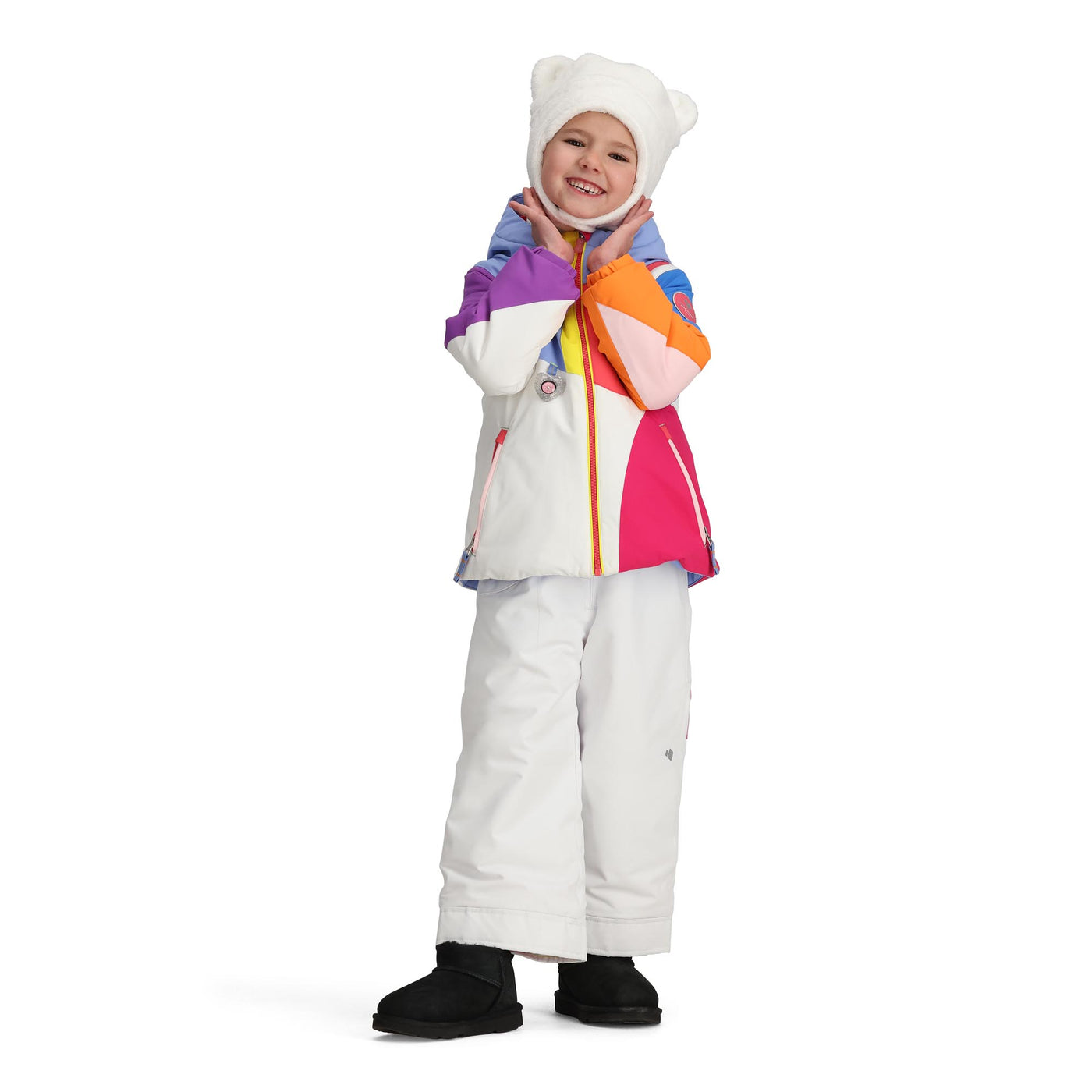 Obermeyer Livia Kid's Jacket 2025 WHITE