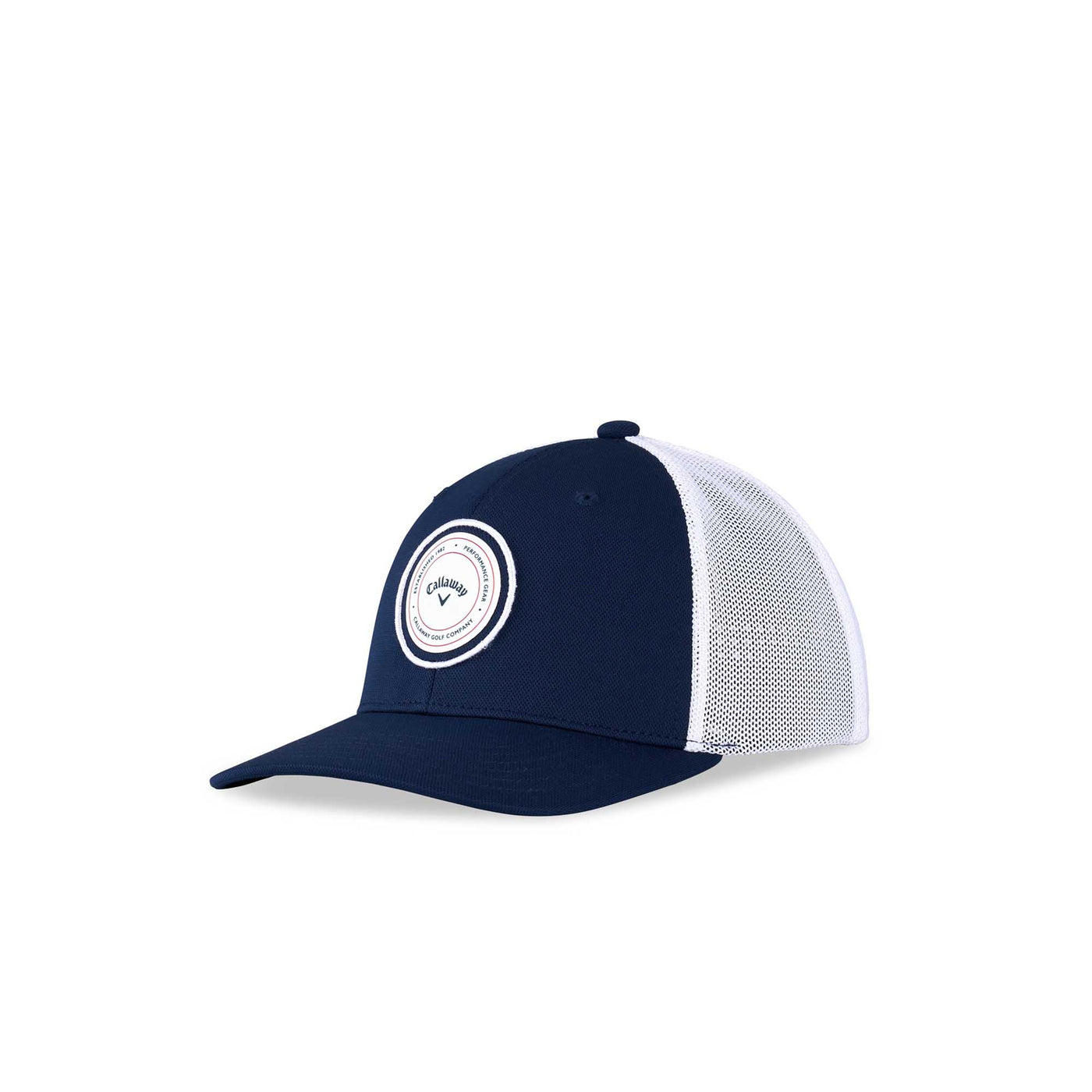 Callaway Playing Through Trucker Hat 2024 NAVY/SILVER