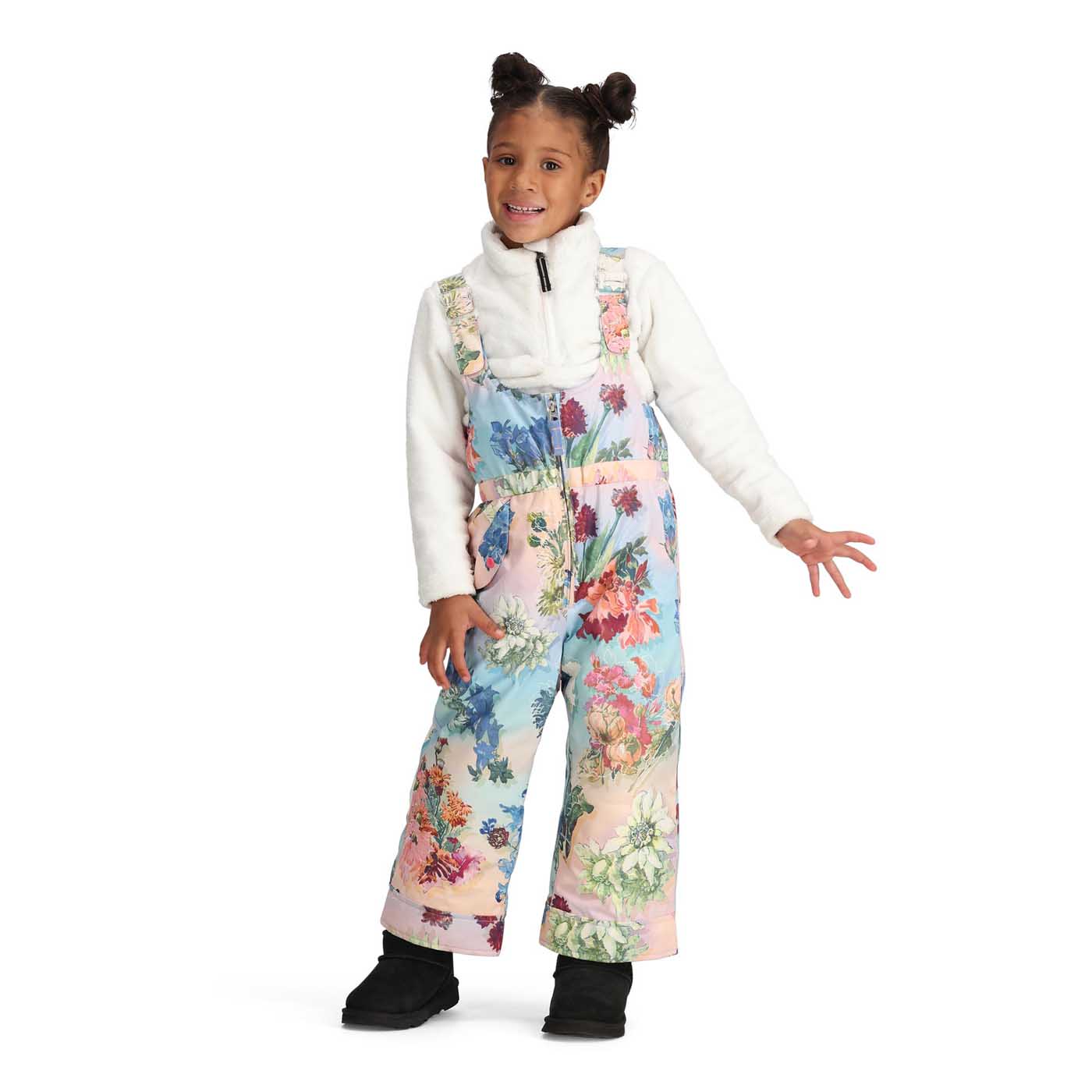 Obermeyer Toddler's Snoverall Print Snow Pants 2025 SUNSET FLOWERS