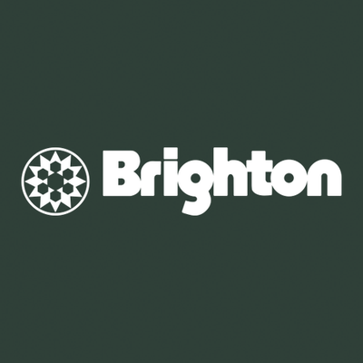 Brighton Adult T-Shirt White Chest Logo Forest 