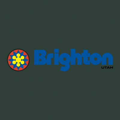 Brighton Adult T-Shirt Full Color Chest Logo Forest 