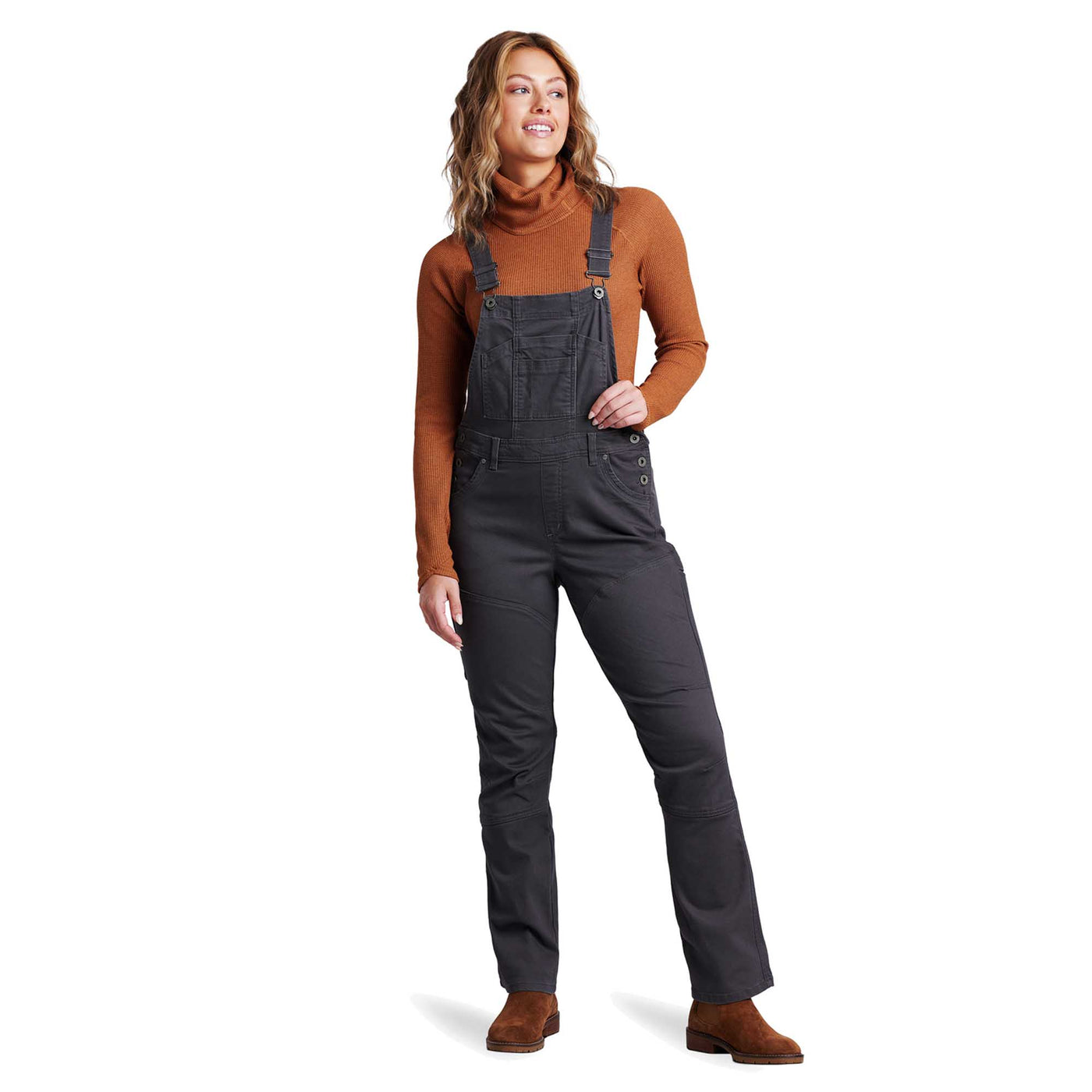 KUHL Women's Kontour Kraft Overalls 2024 PAVEMENT