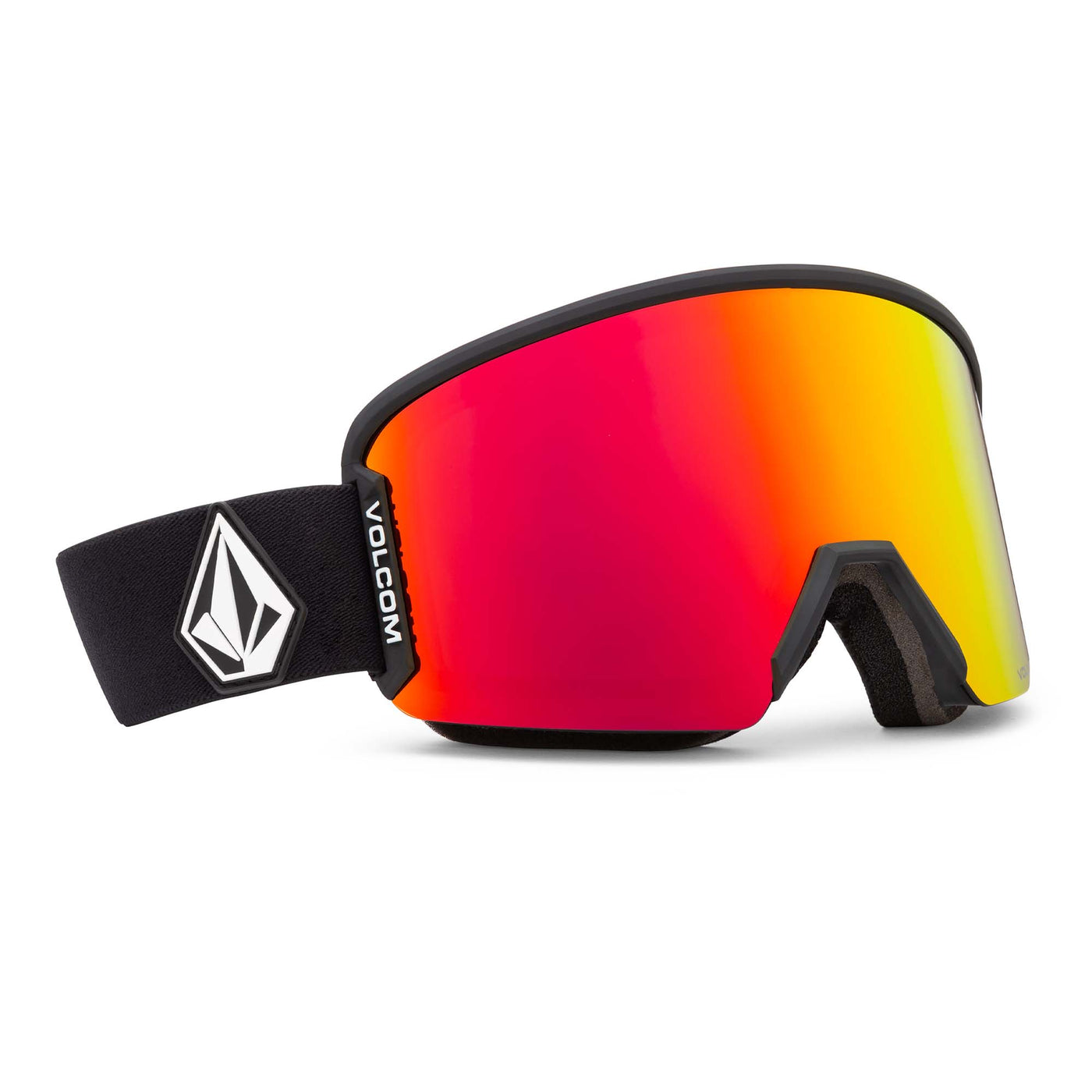 Volcom Garden 2 Goggles with Bonus Lens 2025 MATTE BLACK/RED CHROME