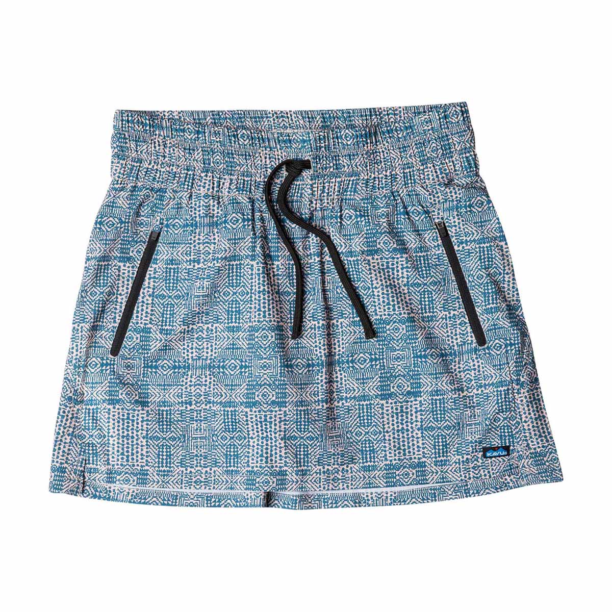 Kavu Women's Just Beachy Skort 2024 BEACH MOTIF