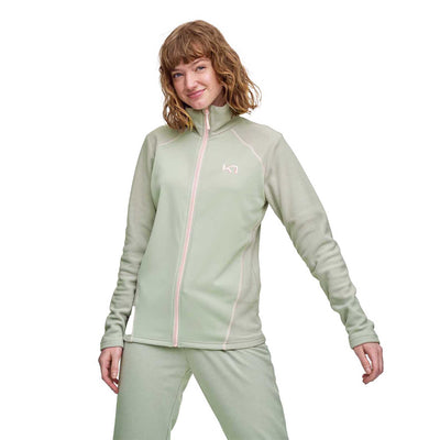 Kari Traa Women's Kari Full Zip Fleece 2024 SLATE