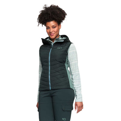 Kari Traa Women's Eva Down Vest 2024 PINE