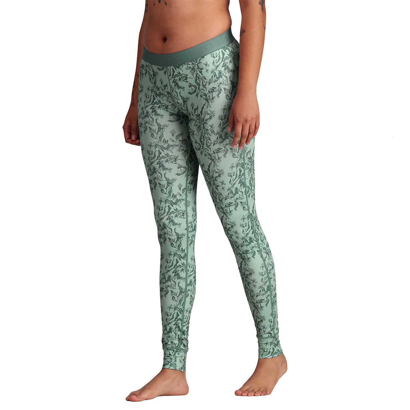 Kari Traa Women's Fryd Baselayer Pant 2024 SAGE GREEN