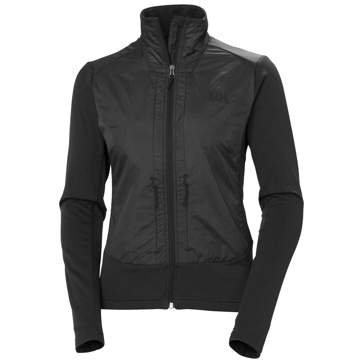 HELLY HANSEN W'S VERSALITE HYBRID FLEECE JACKET EBONY