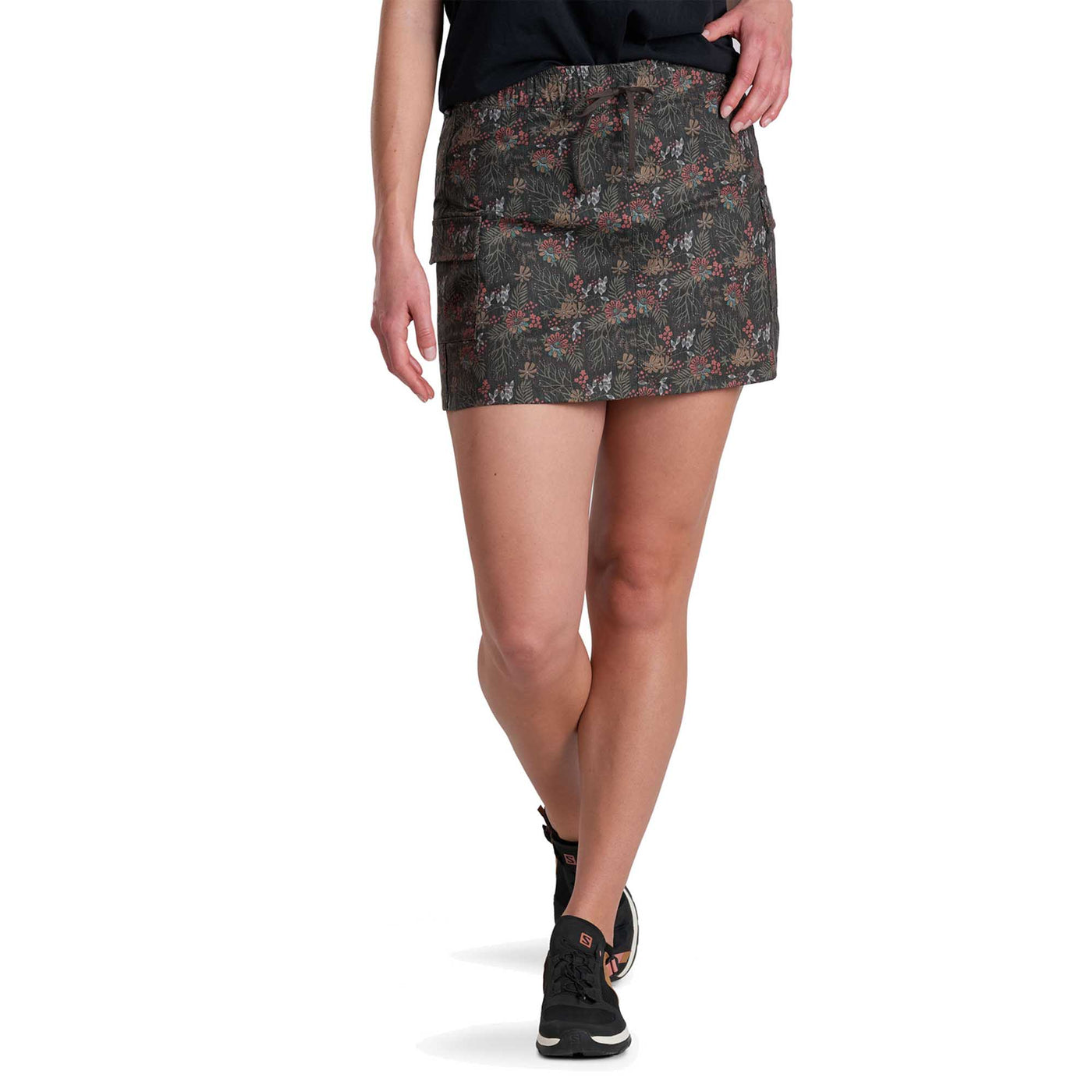 KUHL Women's Kruiser Getaway Skort 2024 CARBON WOODLAND