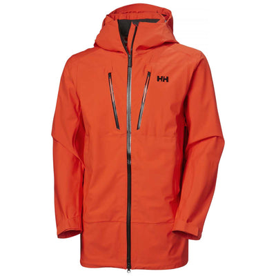 HELLY HANSEN M'S ALPHA 3L LONG SHELL CHERRY TOMATO