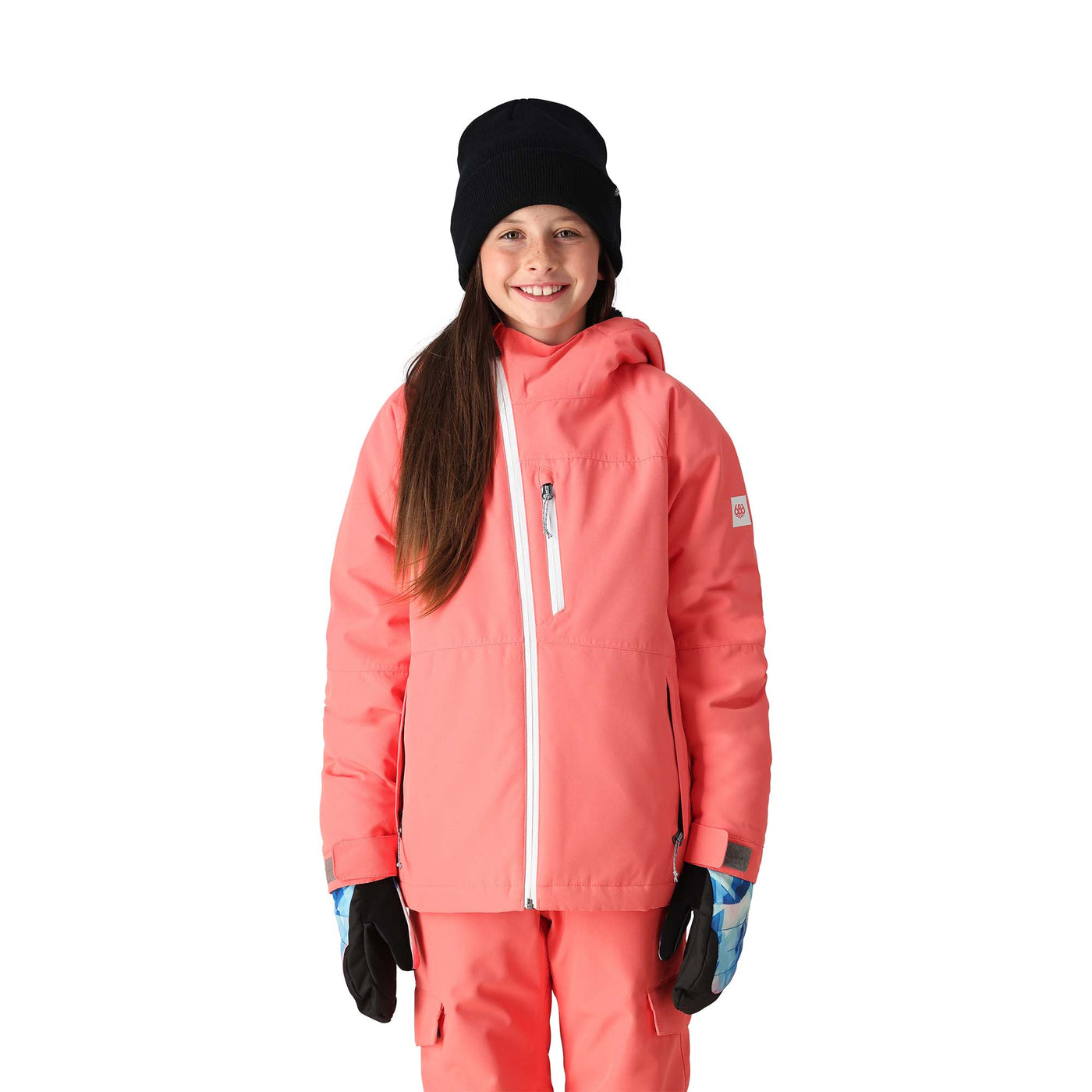 686 Jr'S Hydra Insulated Jacket TULIP PINK