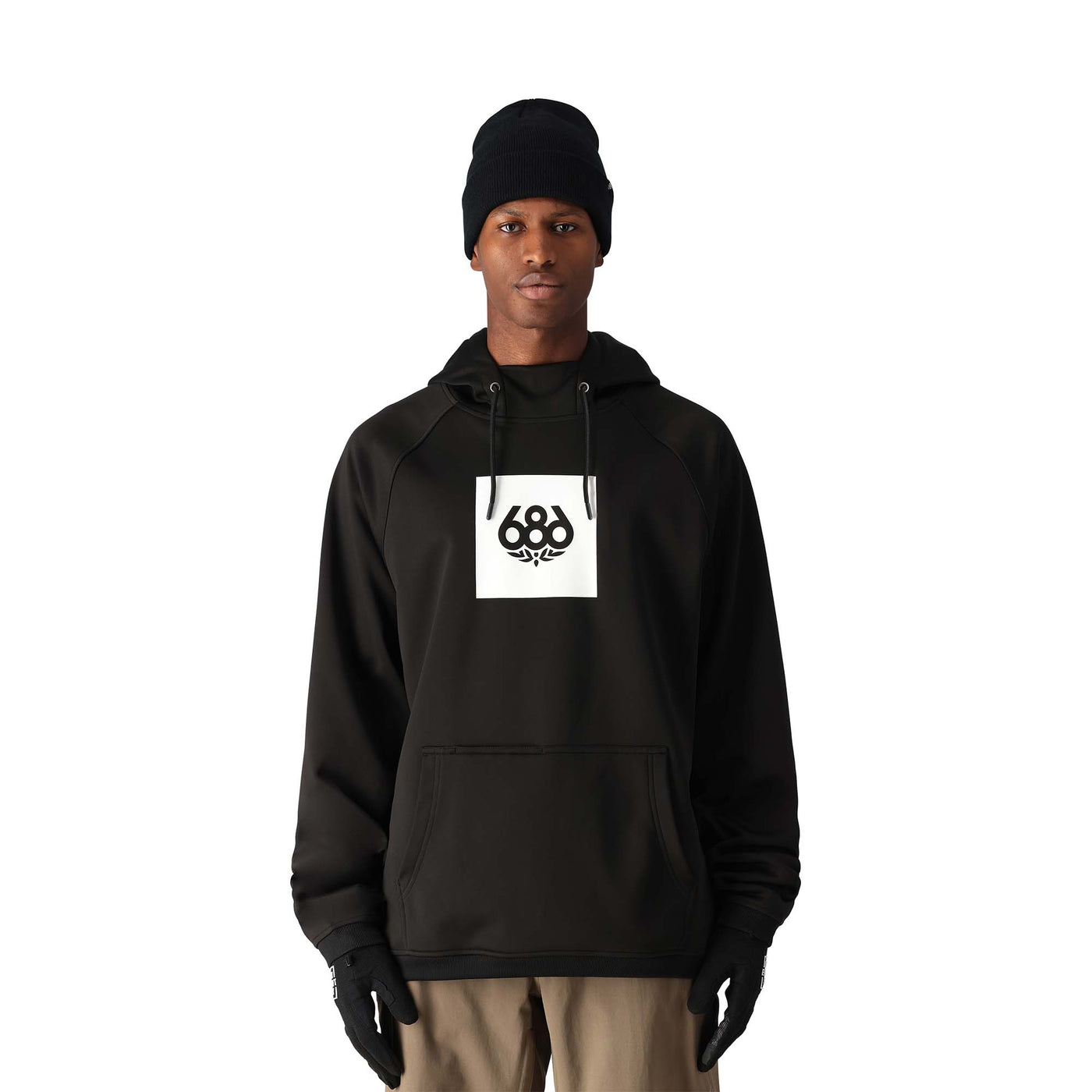 686 M'S BONDED FLEECE HOODY BLK BLACK